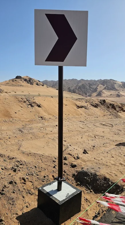 Signboard Installing in Al-Ula gallery