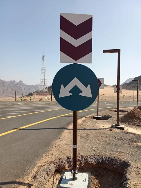 Signboard Installing in Al-Ula gallery
