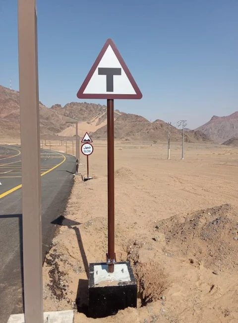 Signboard Installing in Al-Ula gallery