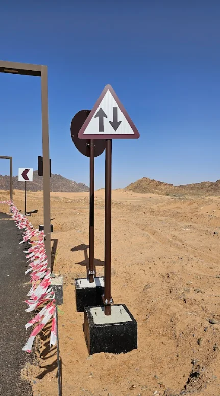 Signboard Installing in Al-Ula gallery